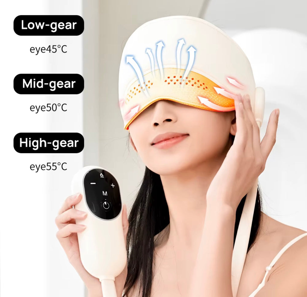 2-in-1 Head & Eye Massager with Heat